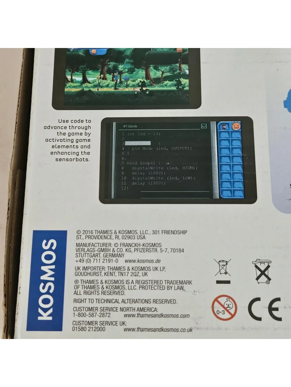 Thames Kosmos Code Gamer Arduino Coding Kit 90% Complete STEM Educational Math